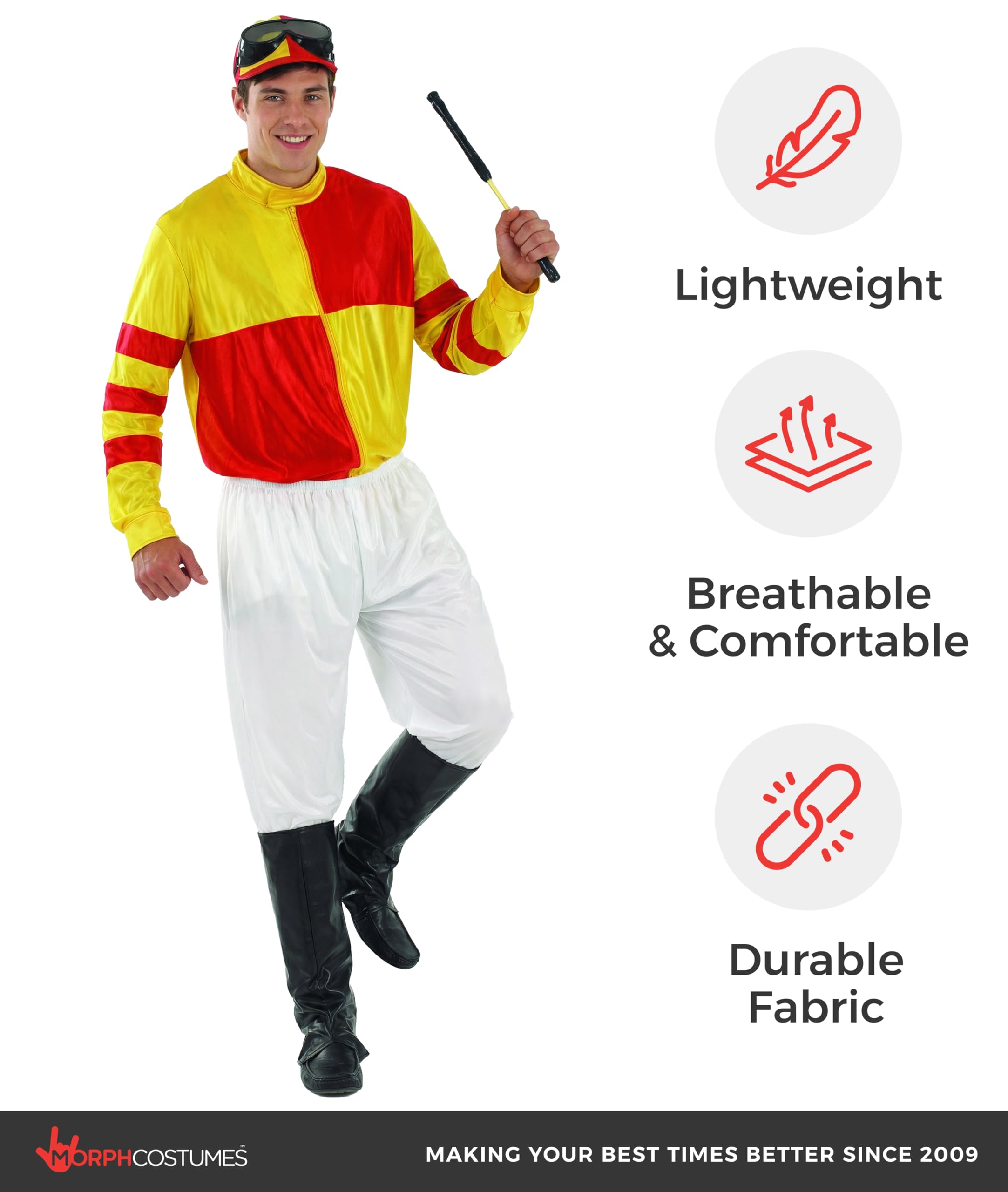 Jockey Man Kostuum. Goedkoop & Véél Keus