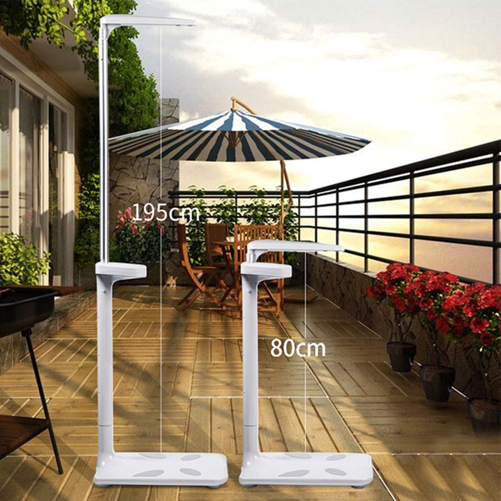 DWZF Physician Digital Scale, Professional Mechanical Beam Scale, English Voice Broadcast, Precision, Capacity: 200kg/440lb