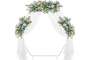 DAMEING Hexagon Arch Backdrop Stand for Parties
