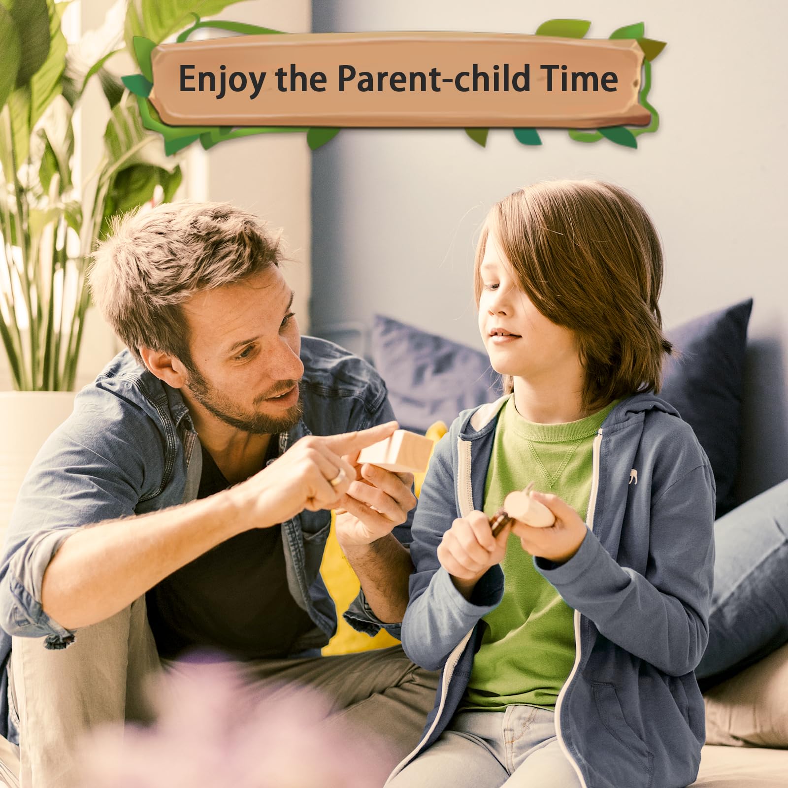 Basswood Carving Blocks for Crafts,Cymuber 24 PCS Whittling Wooden Blockss Kit with 3 Sizes,Wood Carving Blocks Wood Whittling Kit Crafts for Kids and Adults