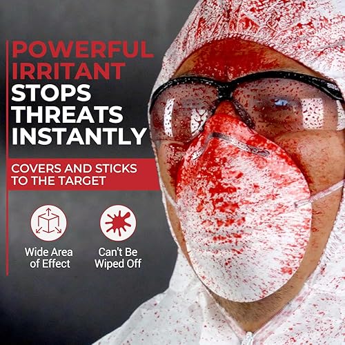 Miniatura 3 de HERO AiiRO PavaGel Active  Cartucho de autodefensa no letal con potente gel que desactiva amenazas de hasta 20 pies  Mantente seguro y seguro en