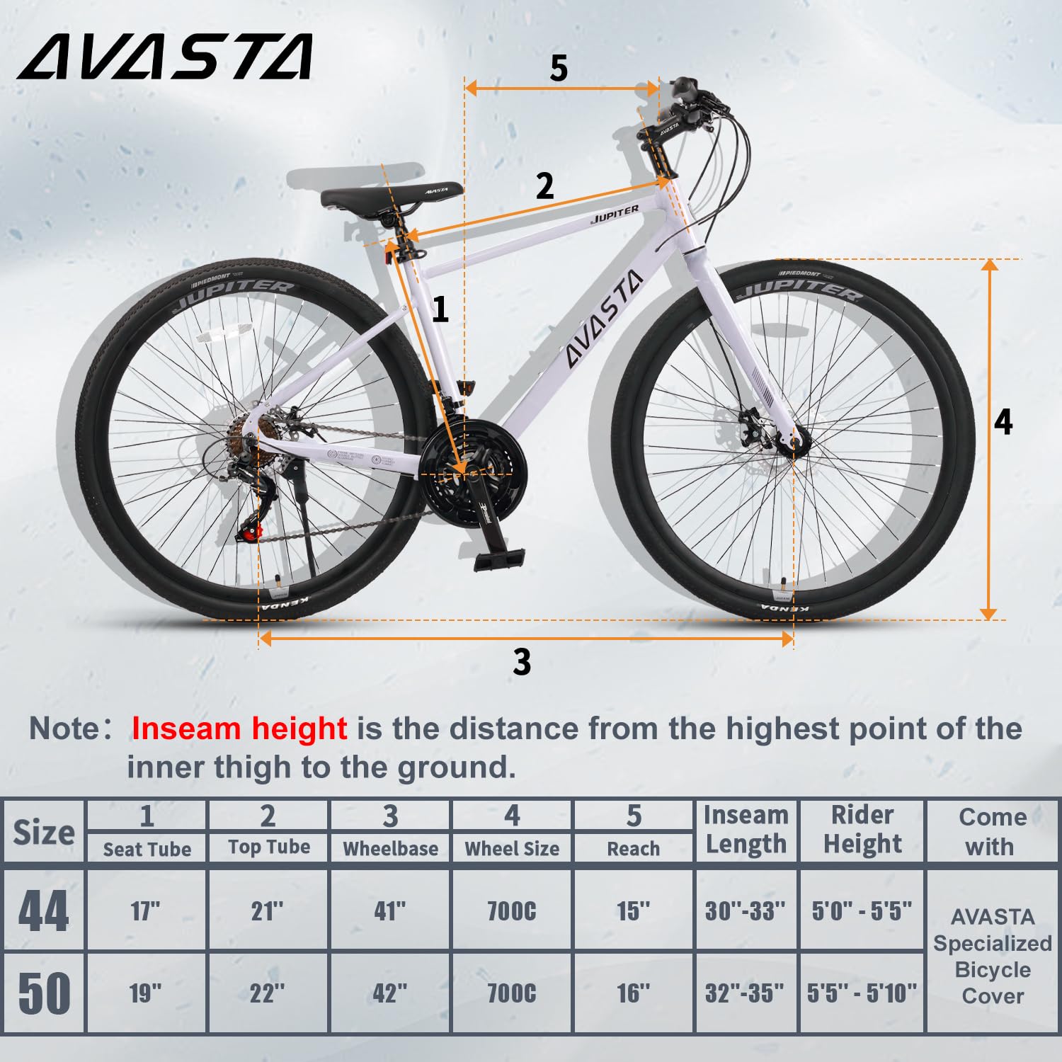 Amazon | AVASTA (アバスタ) 700C ロード大人用 ステップオーバー 