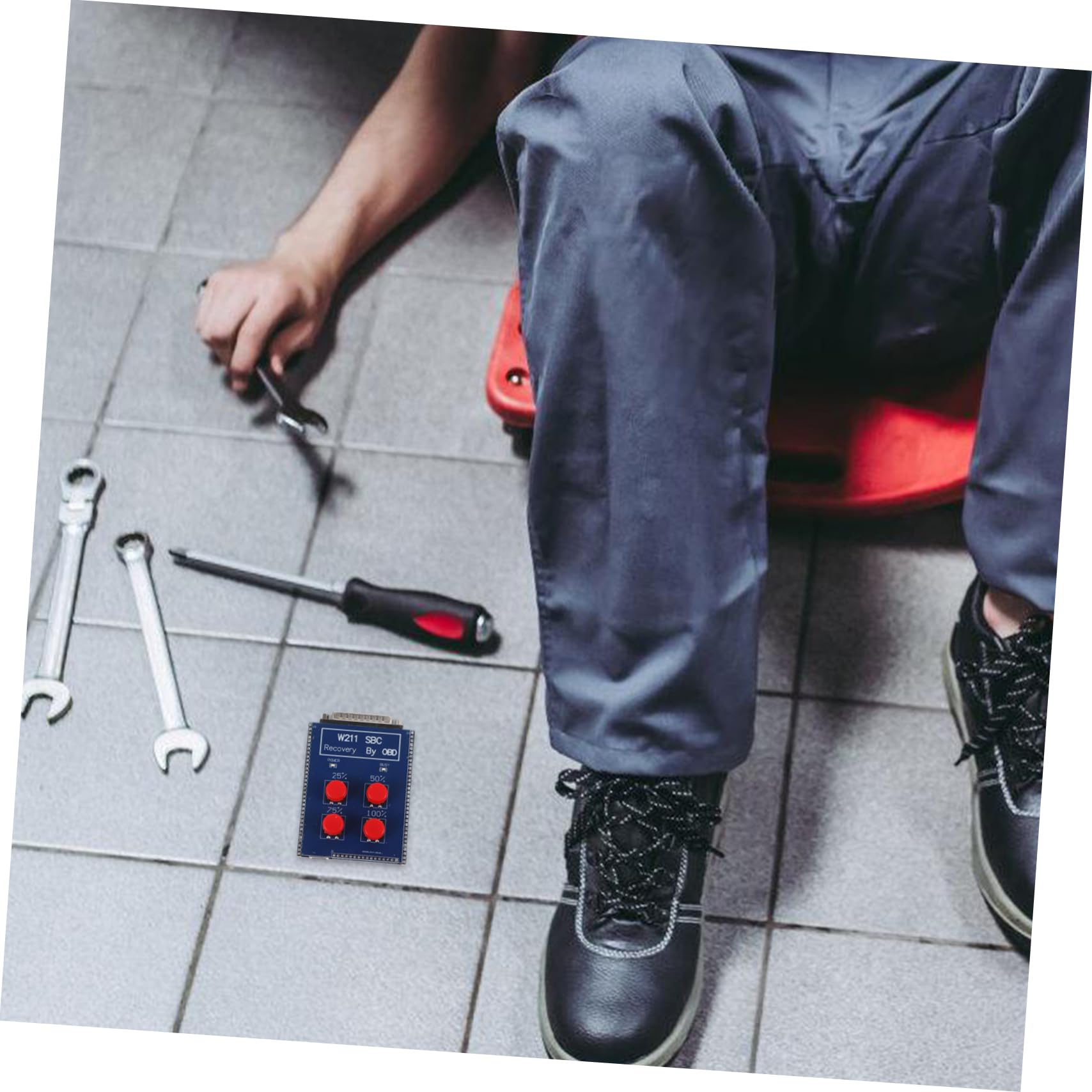 Gatuida Strumento di Riparazione Auto per Diagnosi Strumento di Test Portatile per Manutenzione Auto Dispositivo di Riparazione Multifunzionale
