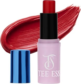TEE ESS Unisex Strawberry Lip Balm | Hydrating & Plumping Lip Care with Vitamin E, Shea Butter, Jojoba Oil | 4 gms Price In India