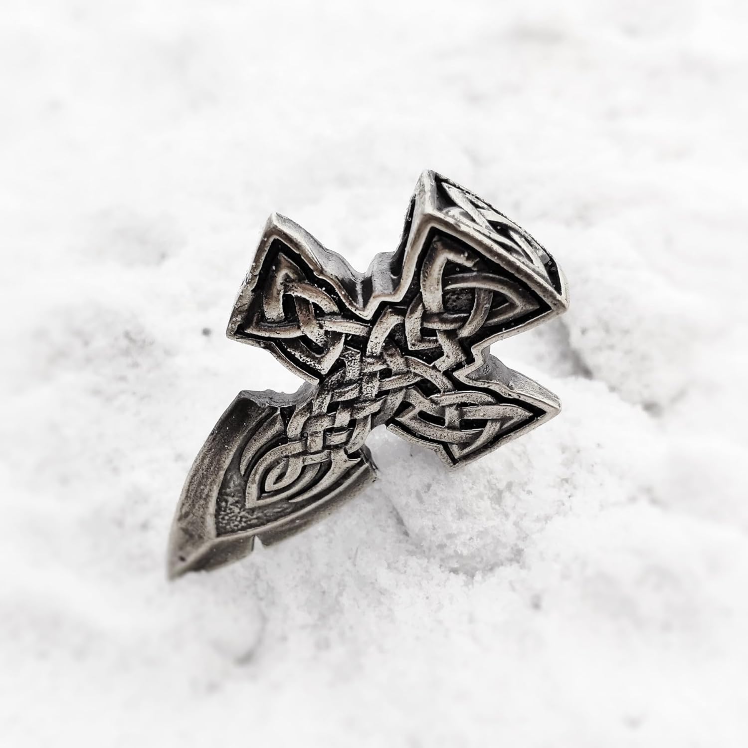 CooB 1Pcs/Lot EDC Paracord Bead, Pendant, Charm, Knife Lanyard Bead Celtic Cross. DIY Paracords Beads for Paracord Lanyards Accessories
