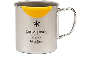 Snow Peak Titanium 600 Mug: Sip Hot Beverages Safely