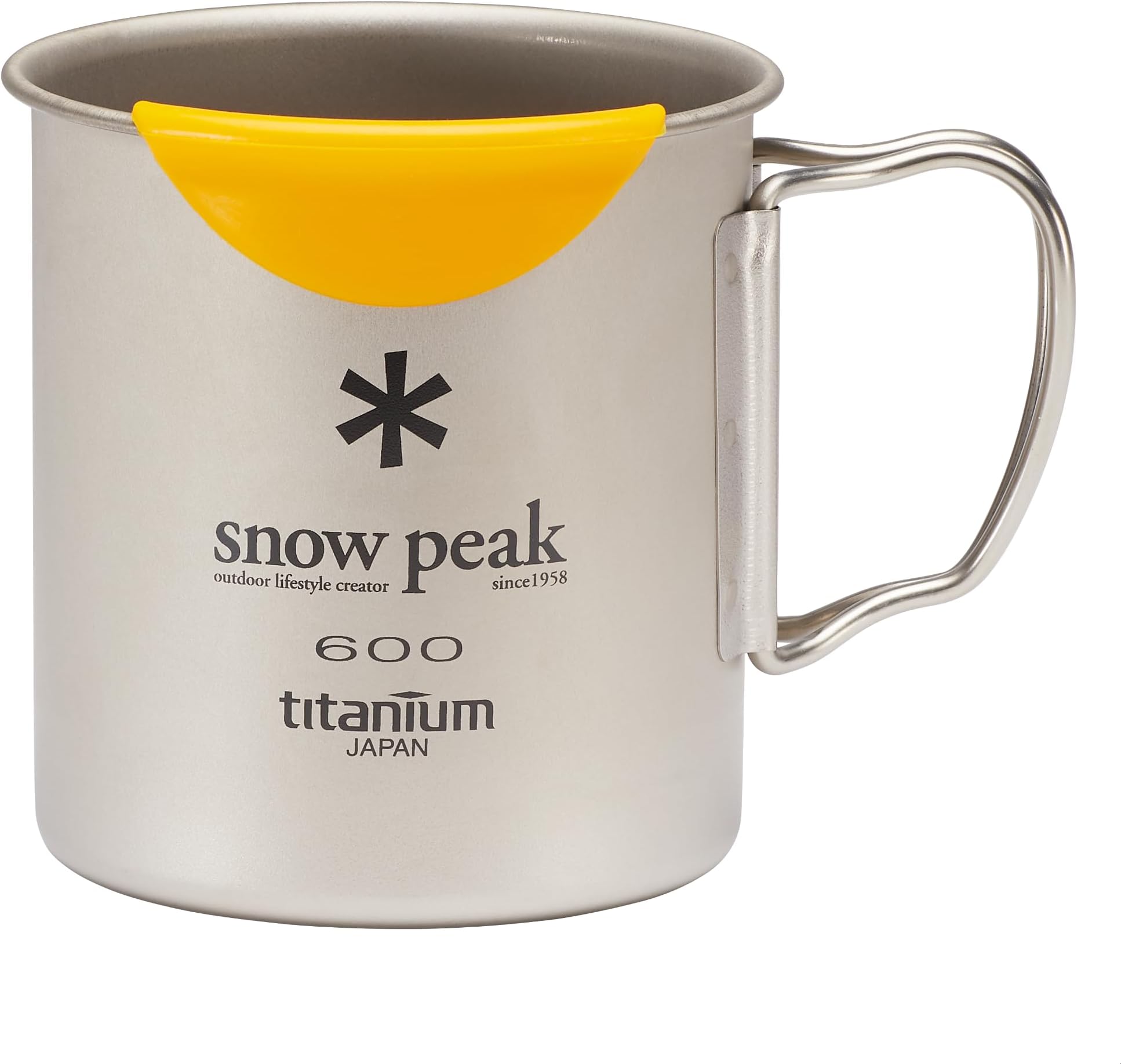 Lightweight Single Wall Titanium Backpacking, Camping Mug