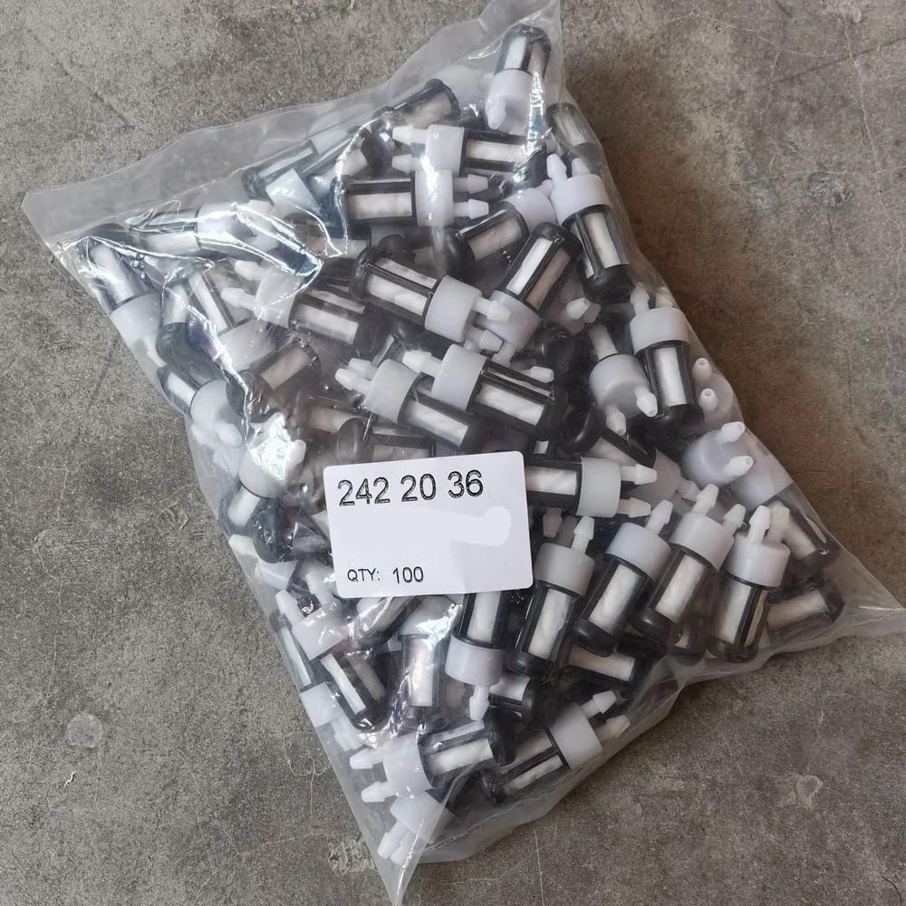 100 Pack Fuel Fit for BR 500 BR 550 BR 600 BR500 BR550 BR600 Dual Port 0000 350 3514 00003503514