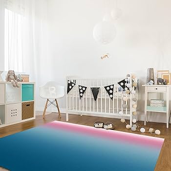 【超メルカリ市特価】ラグ　グラデーション 超メルカリ市特価】ラグ グラデーション