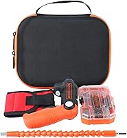Vista 7 de Aenllosi Estuche de transporte duro de repuesto para destornillador inalámbrico BLACK+DECKER 4V MAX BDCSFL20C