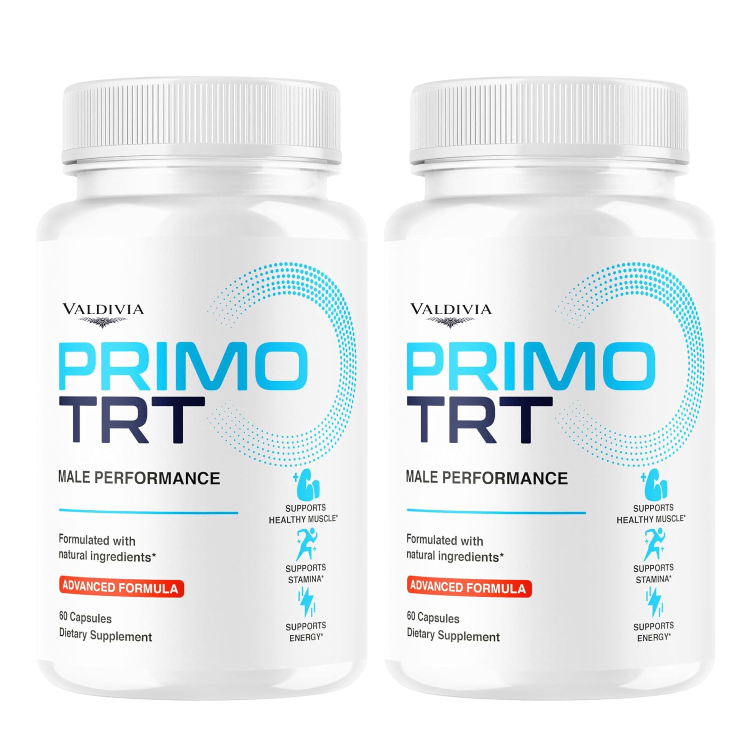 Valdivia Primo TRT Pills - Maximum Strength Energy Support Capsules for Men, Natural Primo TRT Vitamins Support Overall Health & Wellness, 120 Capsules for 1 Month
