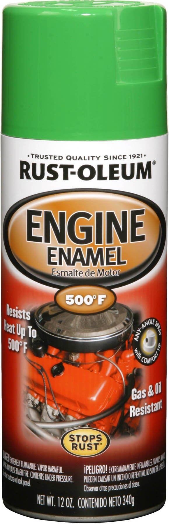 12 Oz Grabber Green Engine Enamel Spray Paint 248951 [Set of 6]