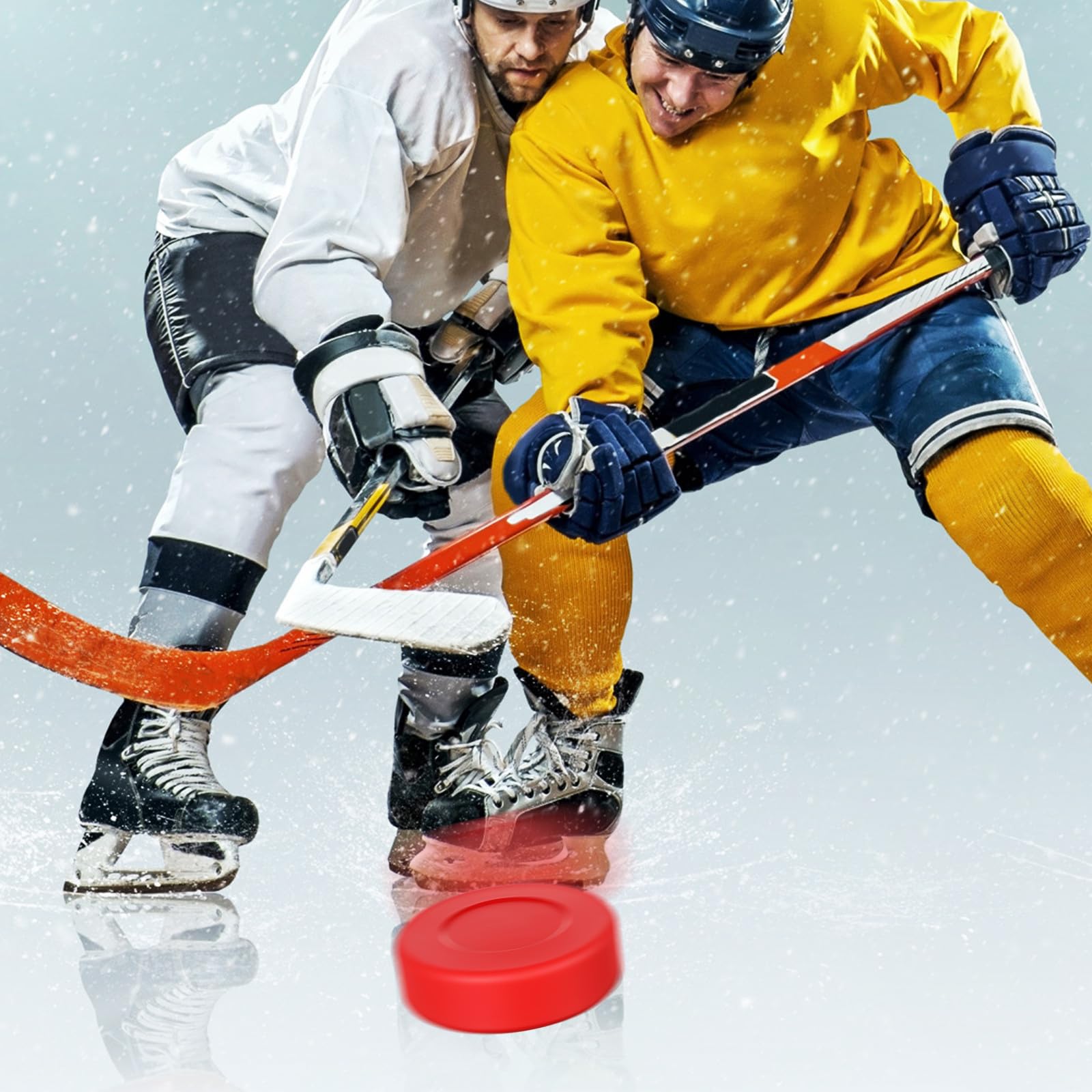 YARNOW Rondelle Stupide Palet Hockey Blades Hockey Rondelles De Hockey Souples Rondelles De Hockey Sportif Rondelle De Hockey Balles De Hockey en Salle PVC