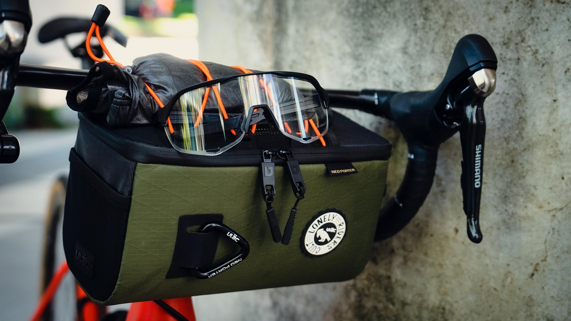 Borsa Manubrio Bici Impermeabile 1,7L Con Tracolla | Accessorio Per MTB, E-Bike E City Bike - Foto 4