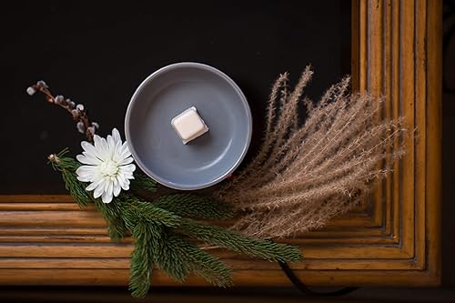 Miniatura 5 de Aira Cera de Navidad derretida, orgánica, vegana, kosher, cubos de cera de soja perfumada con aceites esenciales, sin productos químicos, 100% cera