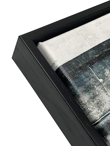 Miniatura 6 de Wieco Art Lienzo enmarcado para pared, impresiones en lienzo Giclée de Banksy Grafitti Girl con globo rojo, ilustraciones abstractas para decoración