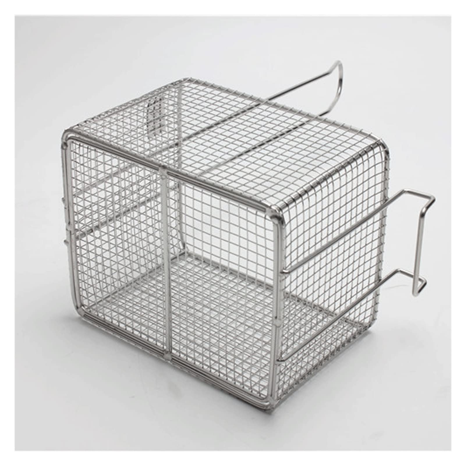 Cestas para freír Coladores de alimentos Mango vertical de acero inoxidable Rejilla para papas fritas pequeñas Cesta para freír Colador Filtro Rejilla para freír para restaurante Cocina Hotel Cesta