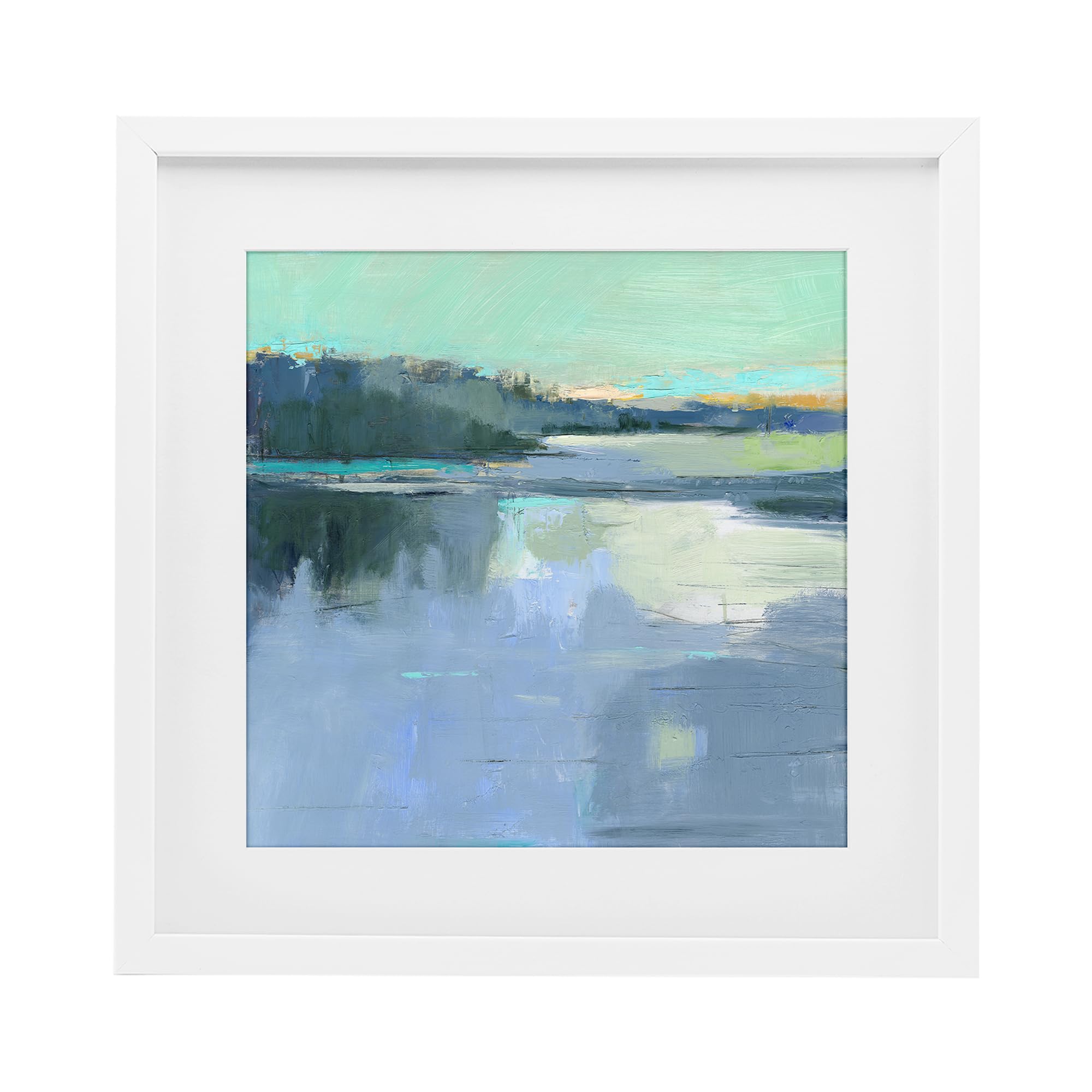 Stupell Industries Coastal White (Textured) 'Brave Boat Harbor'| Framed Print Under Glass