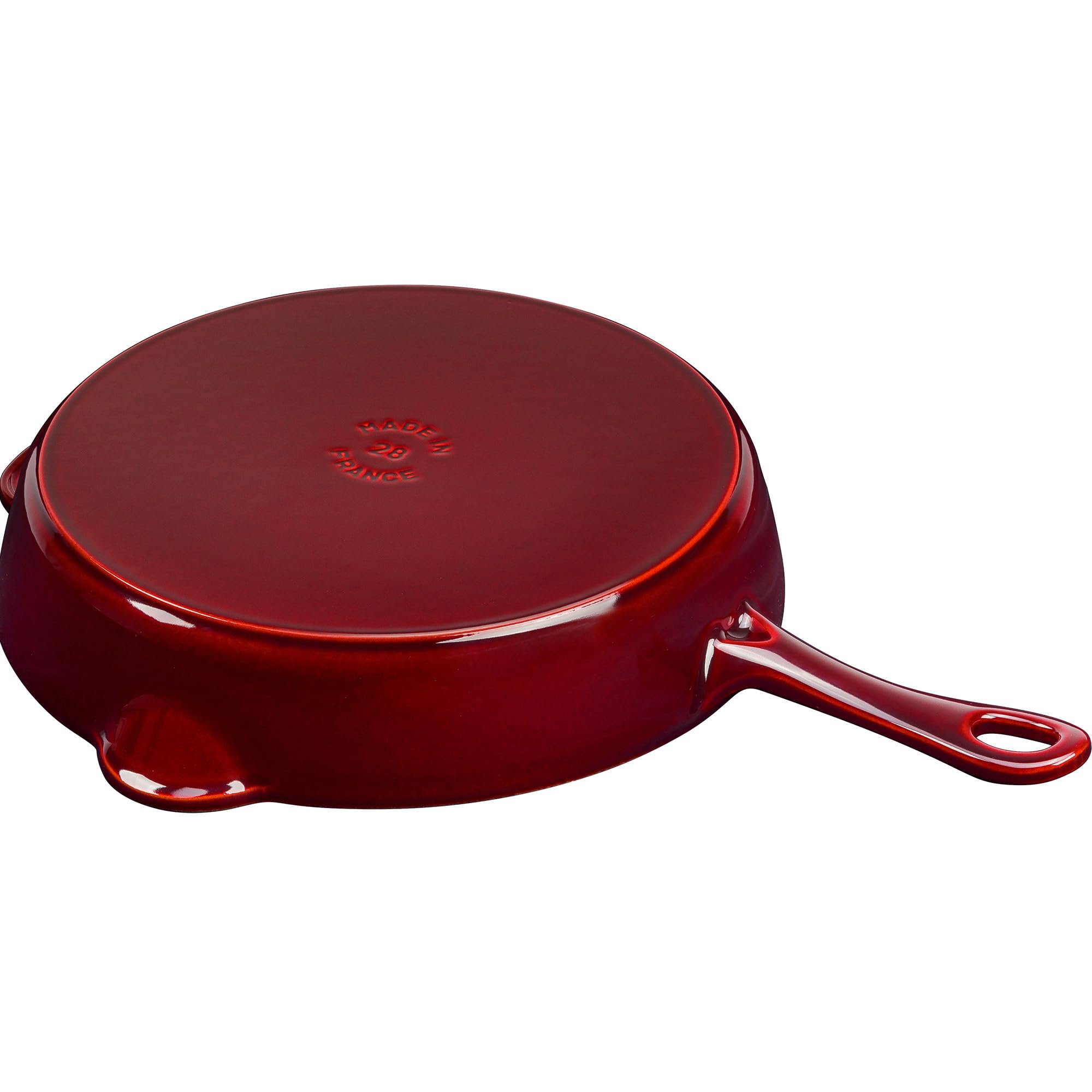 Staub Traditionelle Bratpfanne aus Gusseisen, 27,9 cm, Grenadine, hergestellt in Frankreich