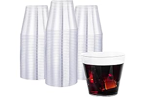 N9R - 100 Pack Disposable Plastic Cups