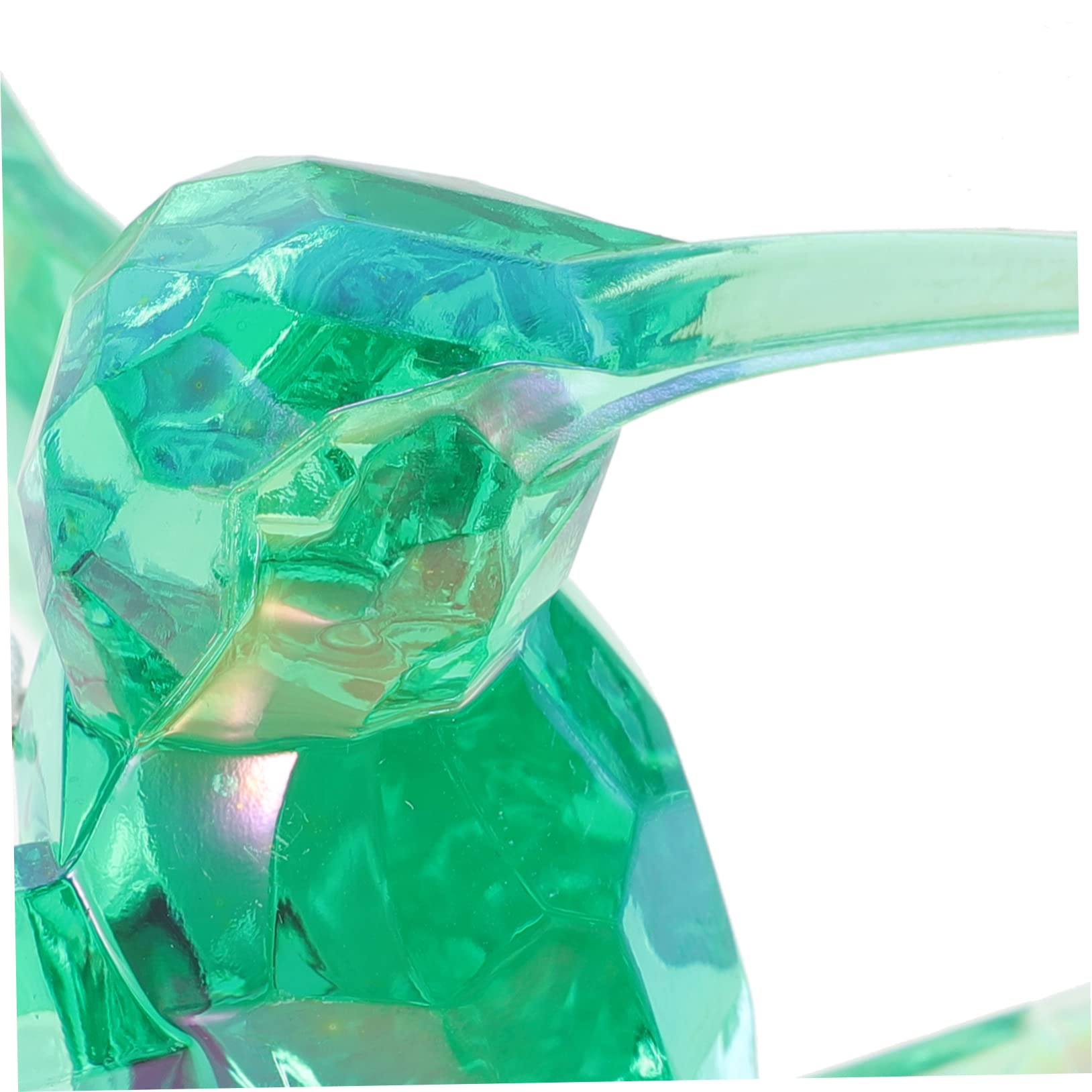 MAGICLULU Uccelli Acrilici 9 Pz Ciondolo Di Cristallo Pavone Ornamenti Di Colibrì Decorazione Di Uccelli Per La Casa Colibrì Appeso Arredamento Da Giardino Colibrì Figurine Di Colibrì Appese Acrilico
