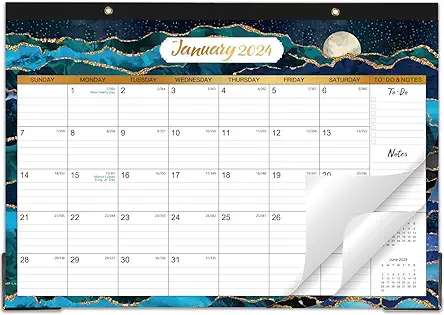 2024 Desk Calendar - Desk/Wall Calendar 2024, Jan...