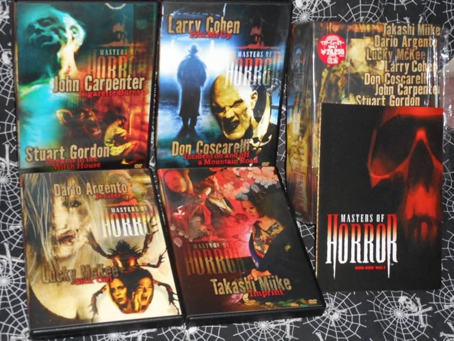 新品未再生マスターズ・オブ・ホラー DVD-BOX Vol.1、2セット Amazon.co.jp: DVD-BOX マスターズオブホラー DVD-BOX Vol.1.2