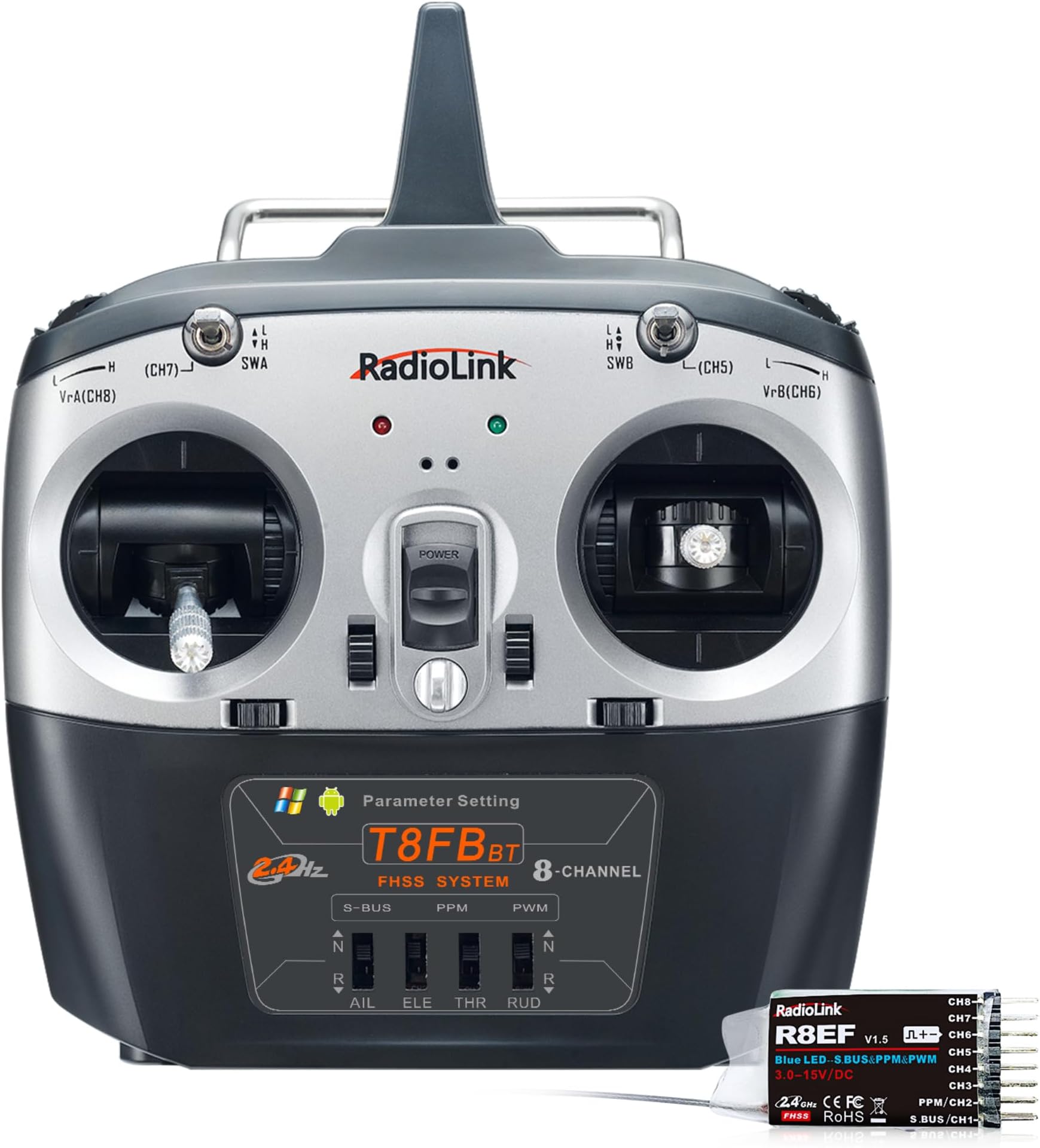 Reely Fernsteuerung Gt2 Evo 2 4 Ghz Reely HT-4 Hand-Fernsteuerung 2,4 GHz Anzahl Kanäle: 4 inkl. Empfänger