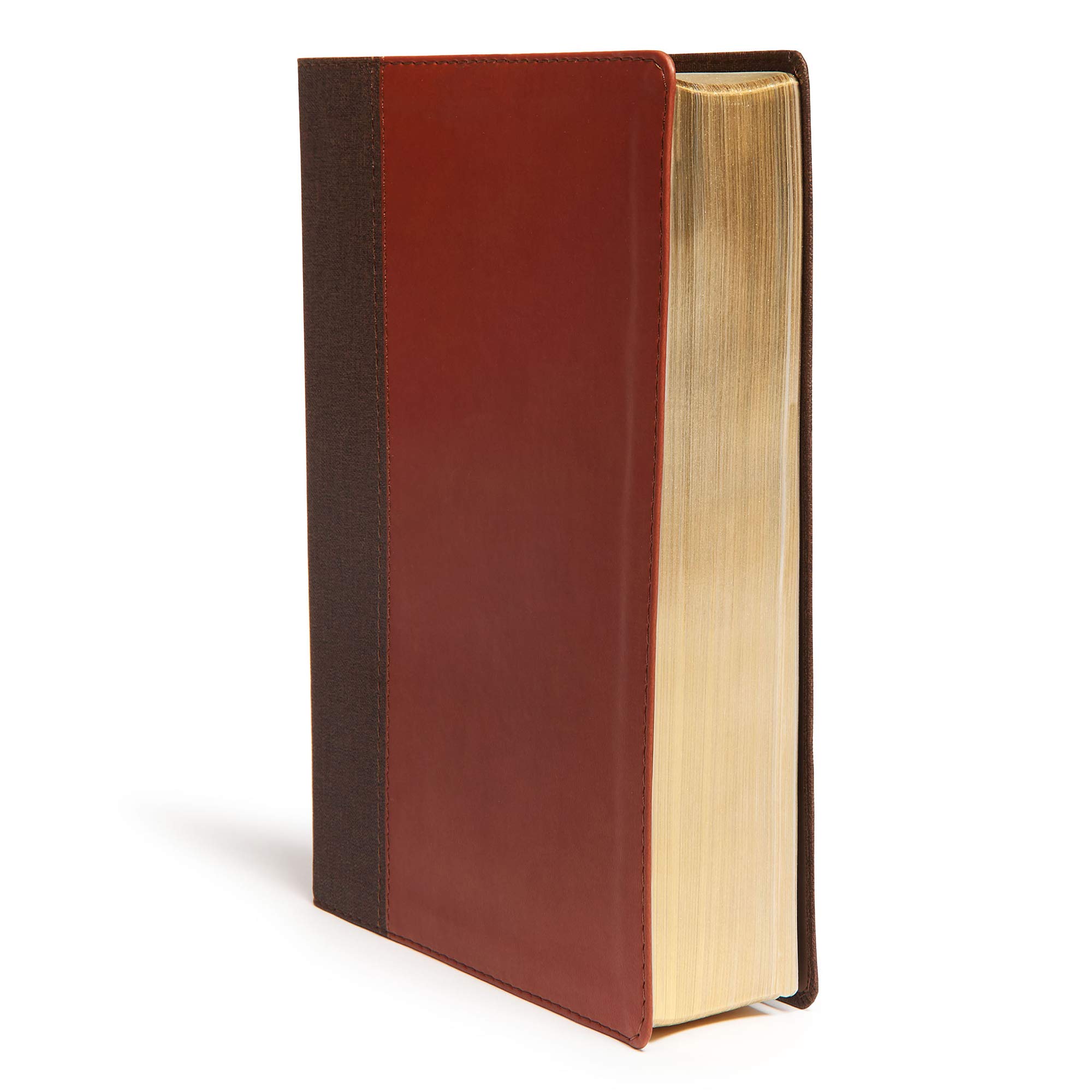 CSB Life Essentials Interactive Study Bible, Brown LeatherTouch, Black Letter, Study Commentary, Life Principles, QR Codes, Videos, Easy-to-Read Bible Serif Type - Image 3