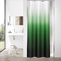 Vista 46 de MitoVilla - Cortina de ducha de tela de nido de abeja burdeos, cortinas de ducha con textura de nido de abeja modernas para decoración de lujo