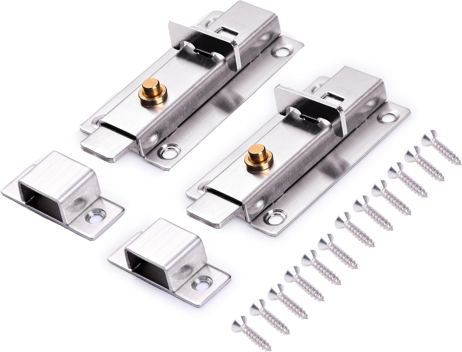 Spring Loaded Keys Amazon.com: Spring Loaded Latch Stainless Steel Door Bolt,One Key ...