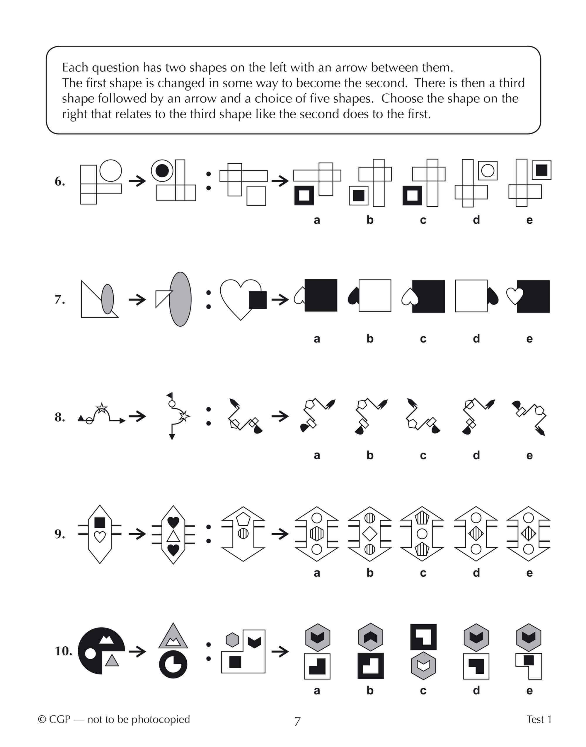 11+ GL 10-Minute Tests: Non-Verbal Reasoning - Ages 10-11 Book 1 (with Online Edition)