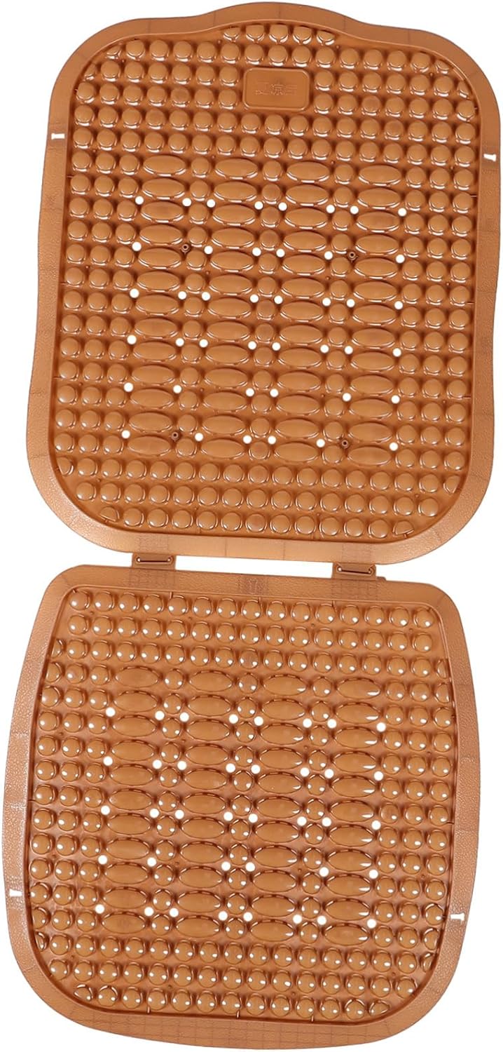 Car Seat Cushion Summer Cooling Pad Breathable Protector for Cars Buses and Offices Easy to Install Multi-Functional Seat Mat for Comfort and Protection