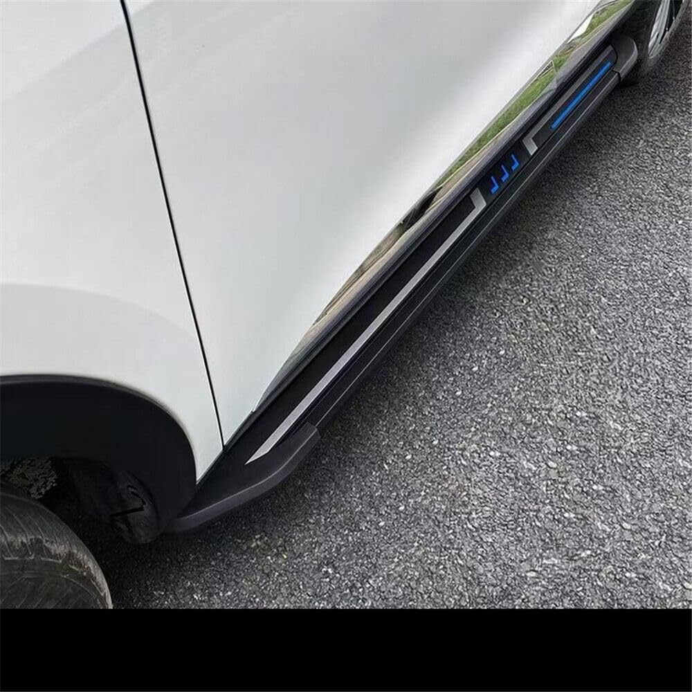 2Pcs Running Boards Step Bars Fits for Mazda CX-50 2022 2023 2024 2025 Fixed Running Board Side Step（with Brackets）