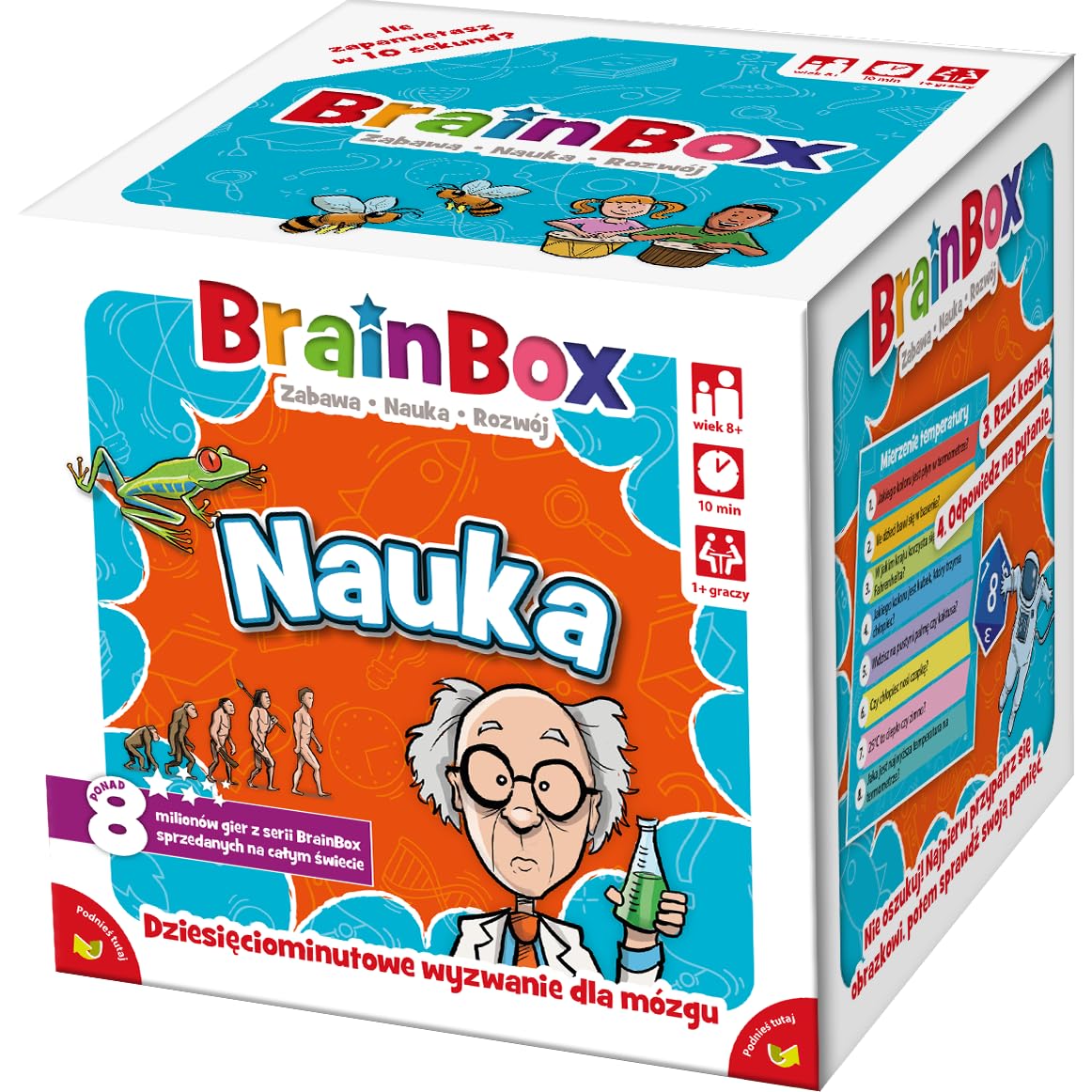 Bezzerwizzer BrainBox Science animez vos soirées jeux en famille et entre amis