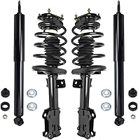 Vista 28 de Detroit Axle - Amortiguadores de muelles helicoidales RWD para Dodge Charger 2012-2020, 2012-2019 Challenger 2 Amortiguadores delanteros completos
