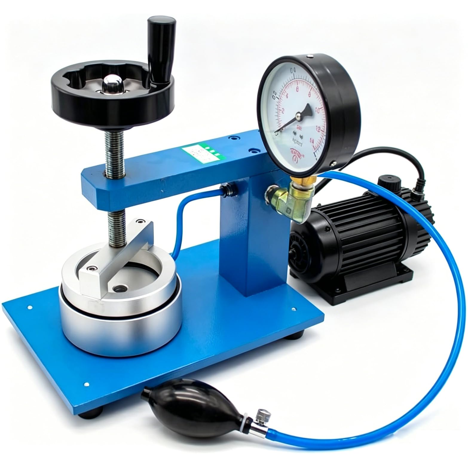 Nuxyyds Textile Fabric Hydrostatic Pressure Tester, Water Resistants Testing Tool with Digital Pressure Gauge, for Raincoats, Tents, Garments & Plastic Bags 2000mm