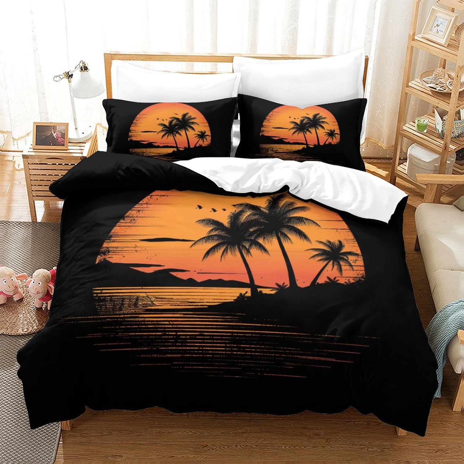 Housse de couette king size avec fermeture éclair : confort durable pour votre lit