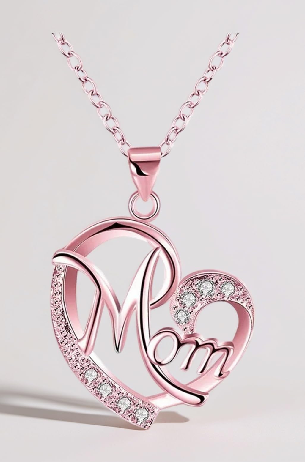 Heart Pendant Necklace with Chain for (PAPS1101921PR)