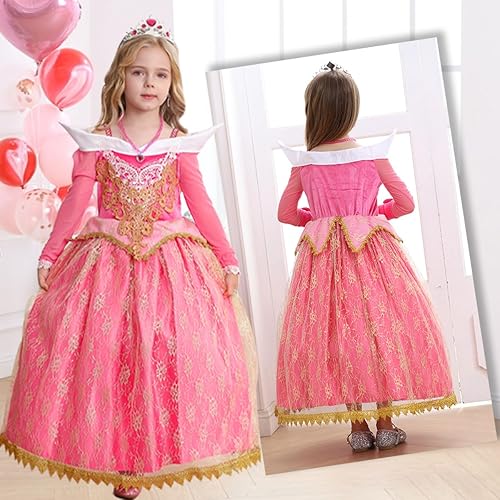 Miniatura 4 de Luzlen Disfraces de princesa para niñas pequeñas disfraces de Halloween fiesta de Navidad