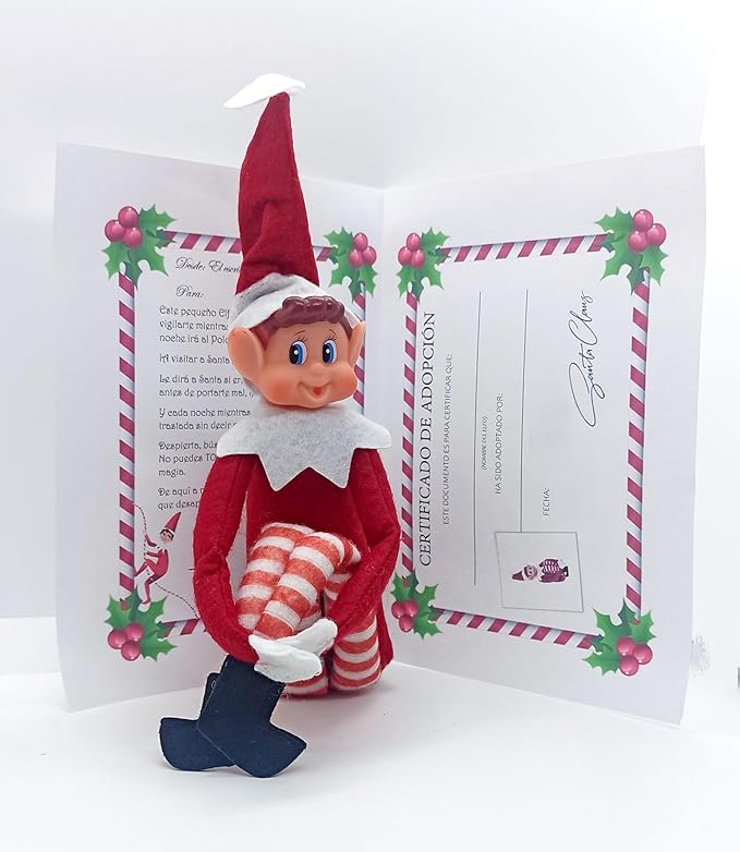 Pack Elfo travieso con certificado