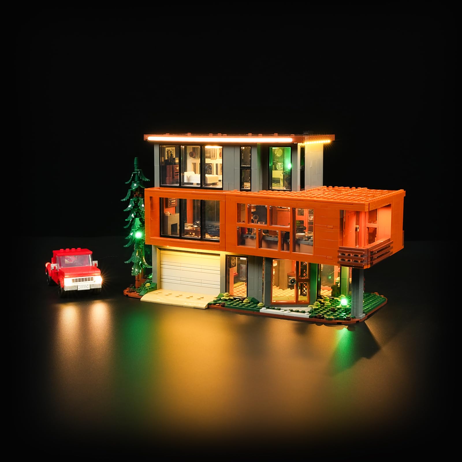 BRIKSMAX 2.0 Light Kit for Lego Twilight: The Cullen House -Innovative Led Lighting Compatible with Lego Ideas 21354 - Not Included Lego Set