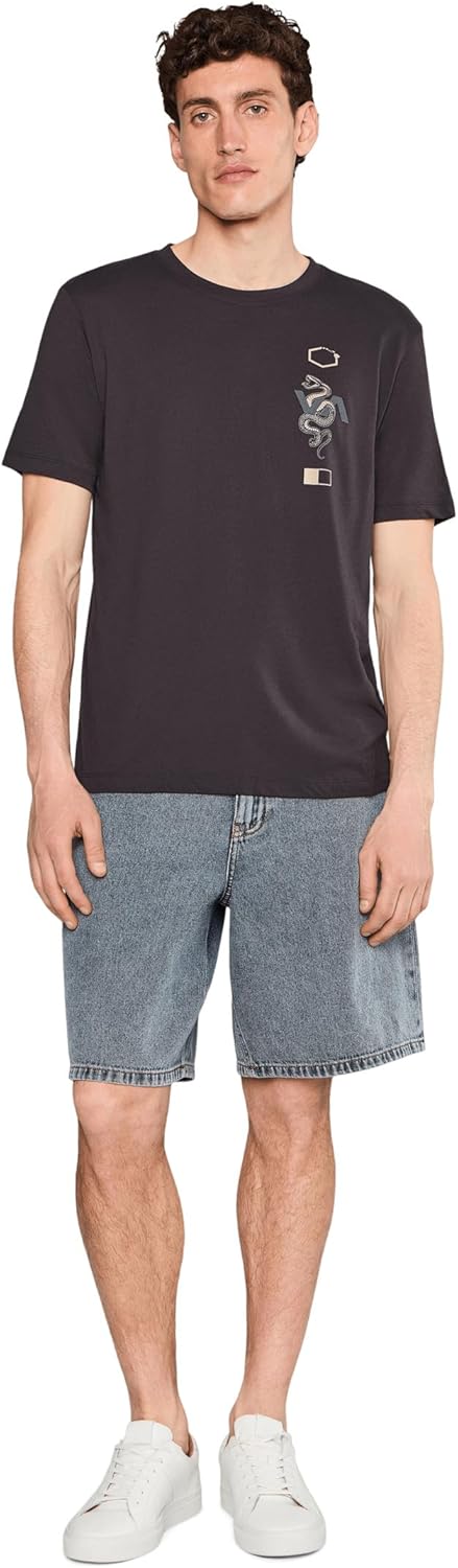 RVCA Men's Barron Venom Short Sleeve