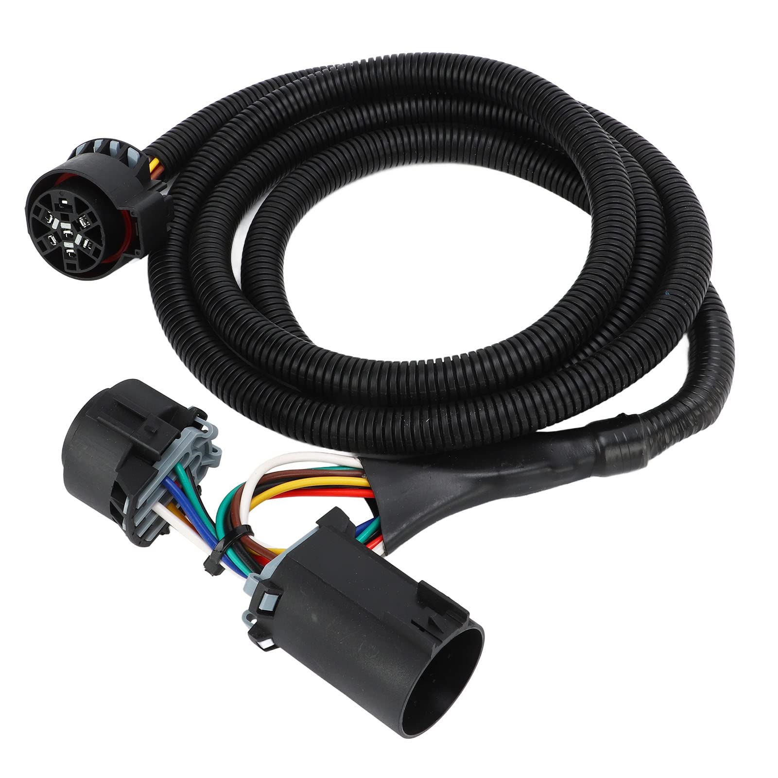Adattatore Elettrico Rimorchio Nilight 50303T - Da Spina Piatta 4 Vie A Rotonda 7 Vie
