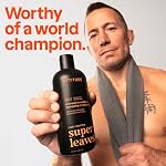 ATTITUDE Men's Shampoo and Conditioner 2-in-1, Made in Canada, Nourishing For Dry Hair and Scalp, With Panthenol and Ginseng, 97% Natural Origin Ingredients, EWG Verified, Patchouli and Bourbon, 415 mL