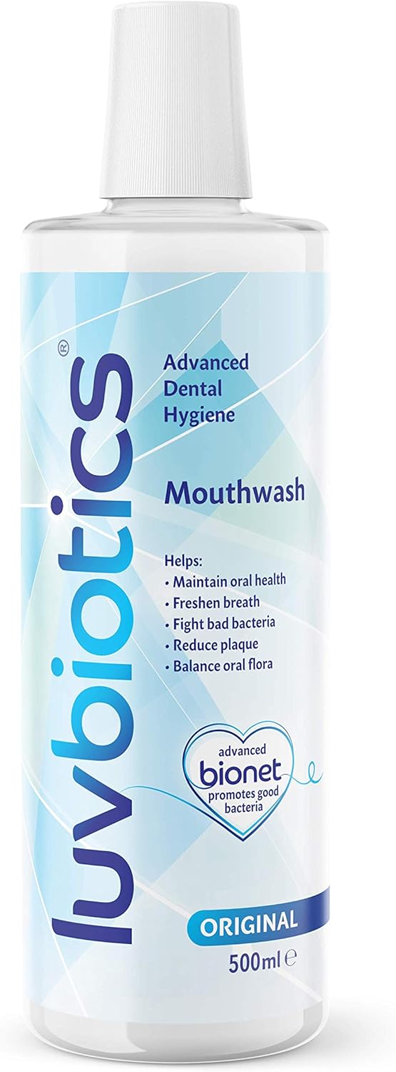Luvbiotics Xylitol Mouthwash with Dental Probiotics
