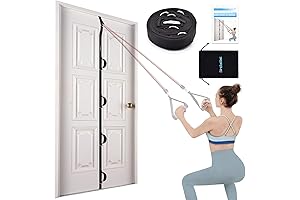 Brebebe Door Anchor Strap: Resistance Band Door Anchor System for Home Fitness