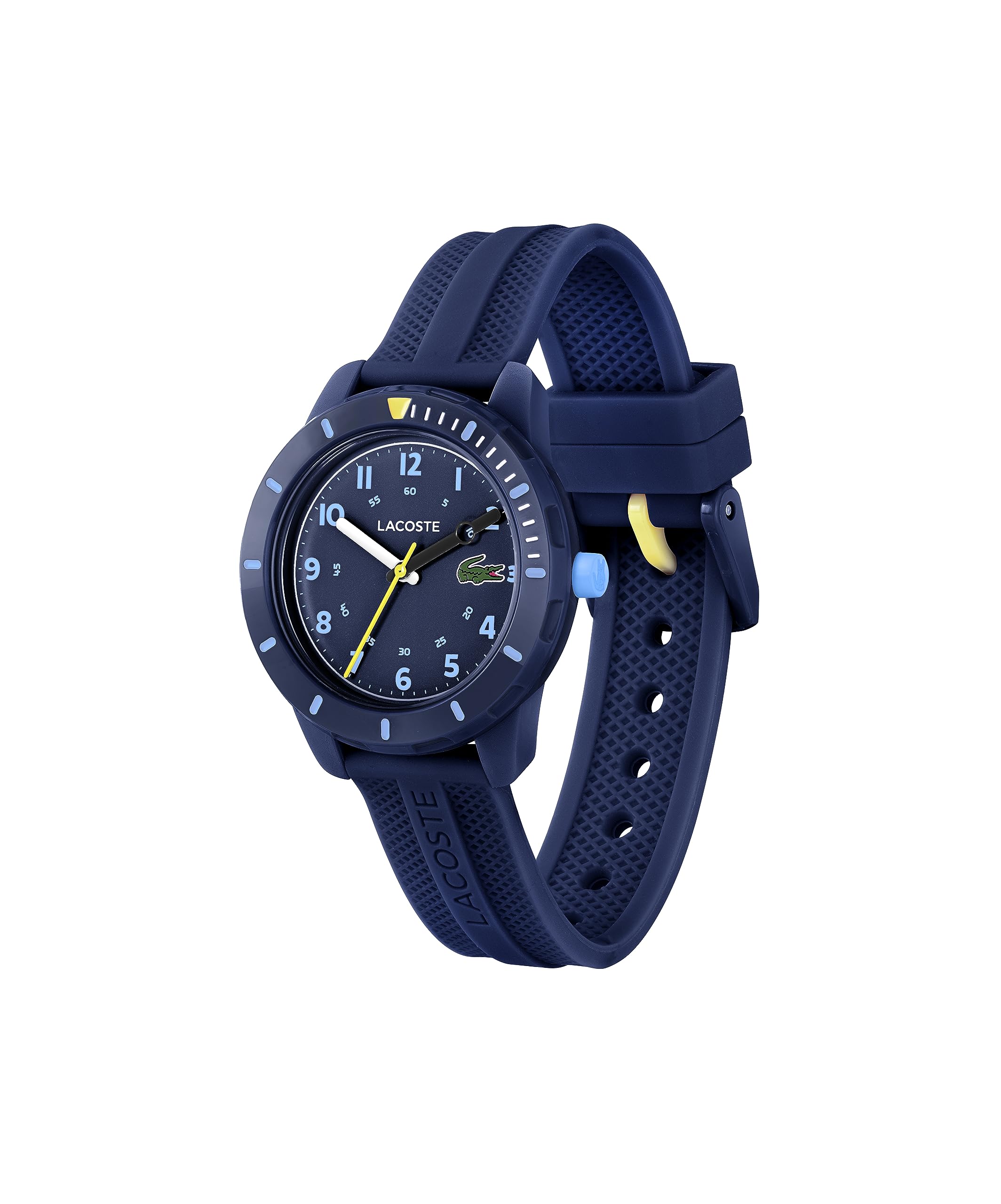 Lacoste Montre Analogique à Quartz pour Enfants Collection Mini Tennis avec Bracelet en Silicone