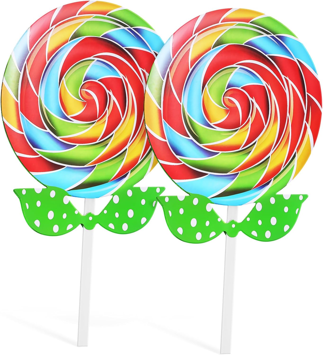 Alipis 2pcs Hand Holding Prop Lollipop Lollipops Giant Lollipop
