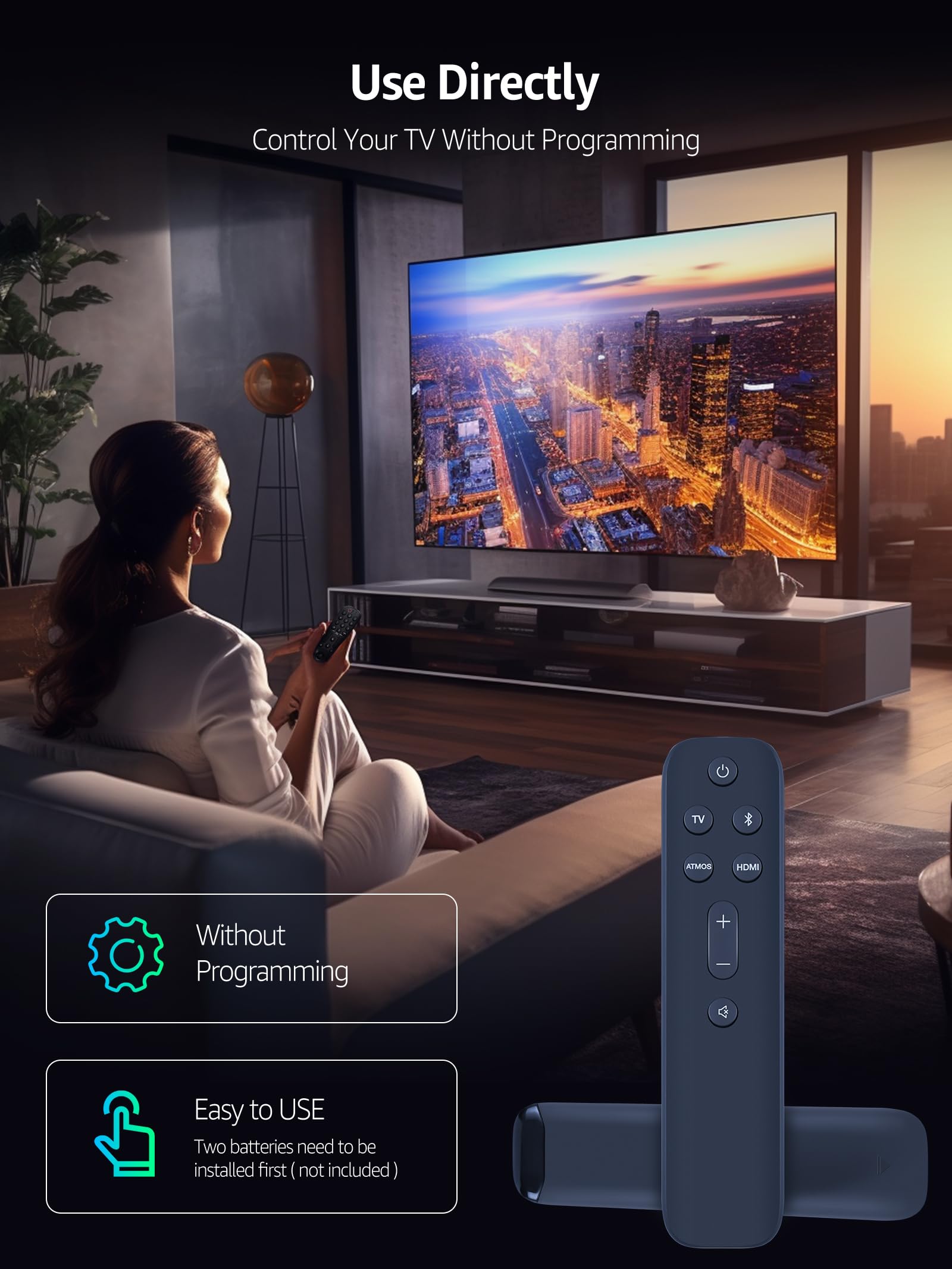 Nowy zamienny pilot do soundbara JBL Bar 5.0 Channel Multibeam Soundbar